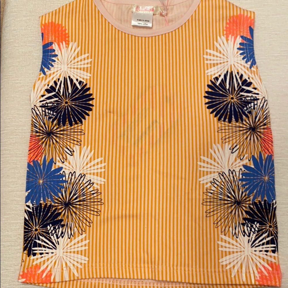 Billie Blush Sleeveless Shirt Size 2 NWT